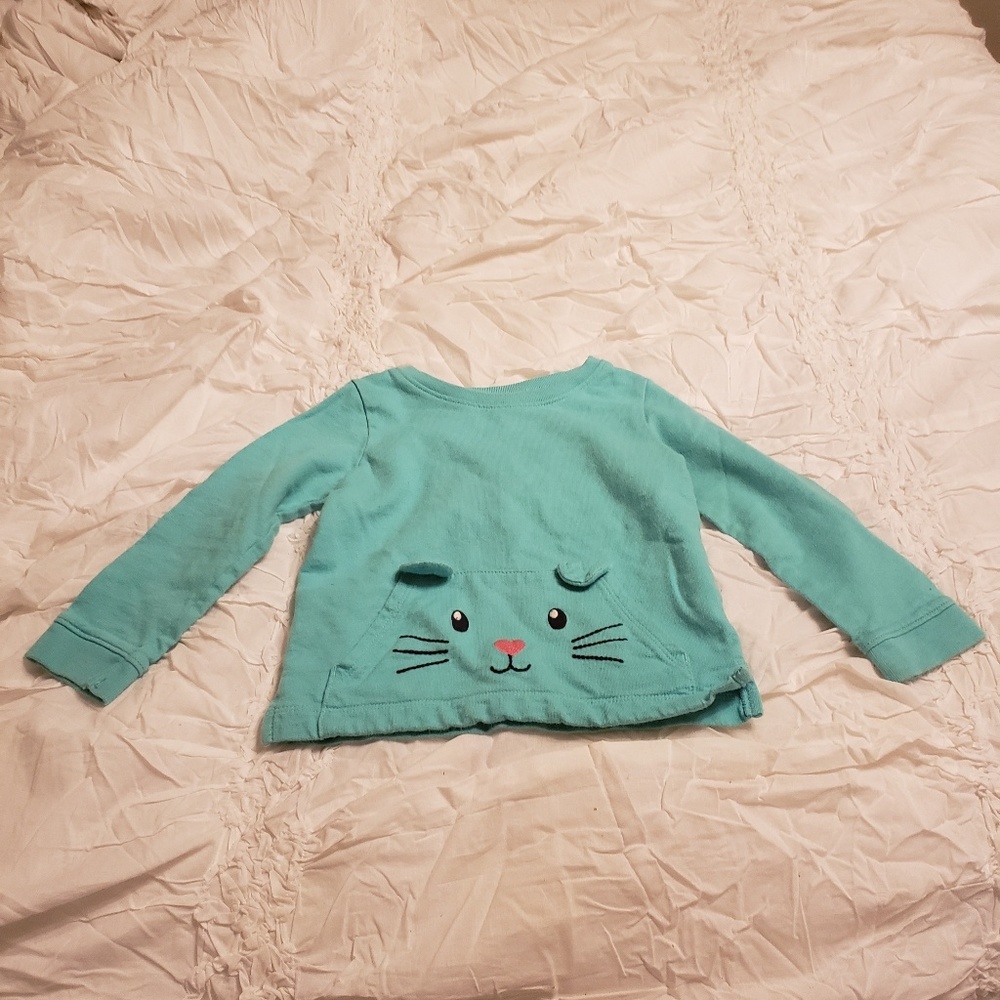 Carter's Toddler Girl Kitty Top Size 3T